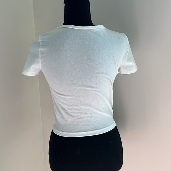 Medium White Wild Fable crop top. Worn once - Picture 2 of 4